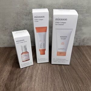 Mixsoon PDRN Collagen Skincare Trio - White and Orange